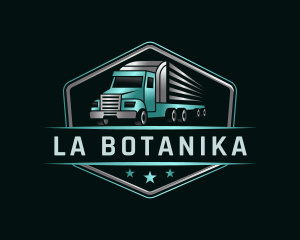 Transportation Truck Delivery Logo