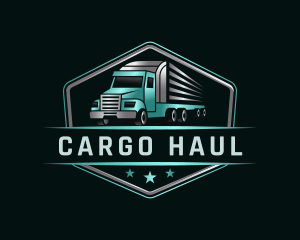 Transportation Truck Delivery logo design