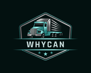 Freight - Transportation Truck Delivery logo design