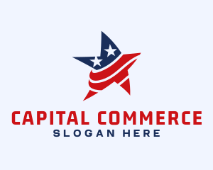 Washington - USA Star America logo design