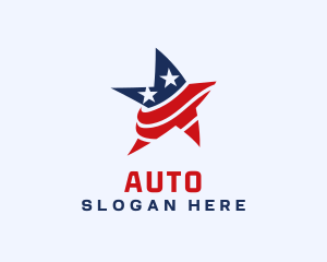 Symbol - USA Star America logo design