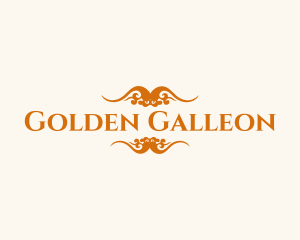 Majestic Golden Pattern logo design