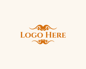 Pattern - Majestic Golden Pattern logo design
