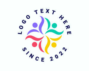 Meeting - Community Group Charity logo design