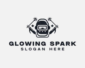 Industrial Welding Steelworks logo design