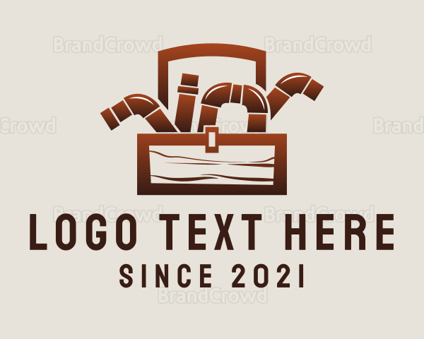 Plumber Tool Box Logo