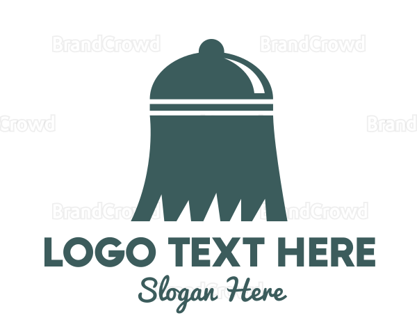 Green Cloche Broom Logo