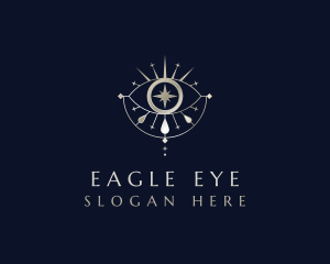 Boho Eye Mystical Tear logo design