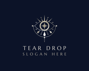 Tear - Boho Eye Mystical Tear logo design