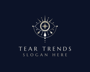 Tear - Boho Eye Mystical Tear logo design