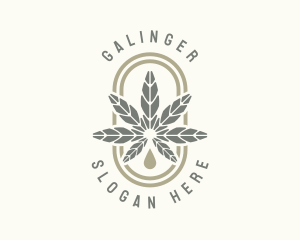 Grass - Hemp Cannabis Weed logo design