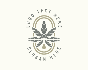 Hemp Cannabis Weed Logo