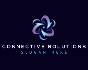 Network - Cyber Technology Network logo design