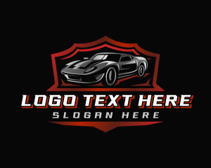 Race - Car Detailing Garage logo design