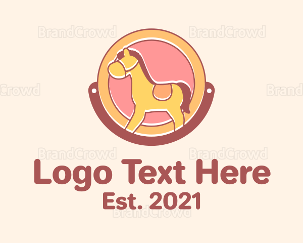 Horse Kiddie Ride Logo