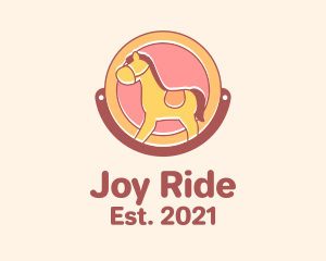 Ride - Horse Kiddie Ride logo design
