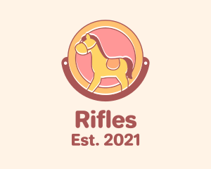 Toy - Horse Kiddie Ride logo design