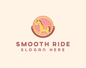 Horse Kiddie Ride logo design