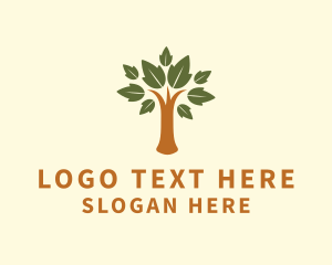 Farm - Organic Tree Farm logo design
