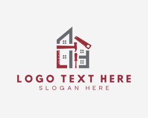 House Construction Tools Logo