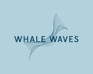 Modern Marketing Wave logo design