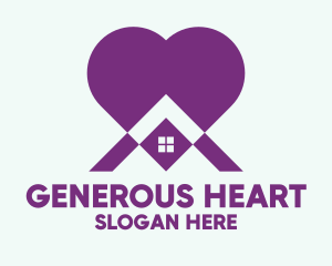 Big Heart House logo design