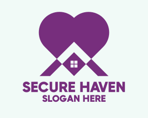 Safe - Big Heart House logo design