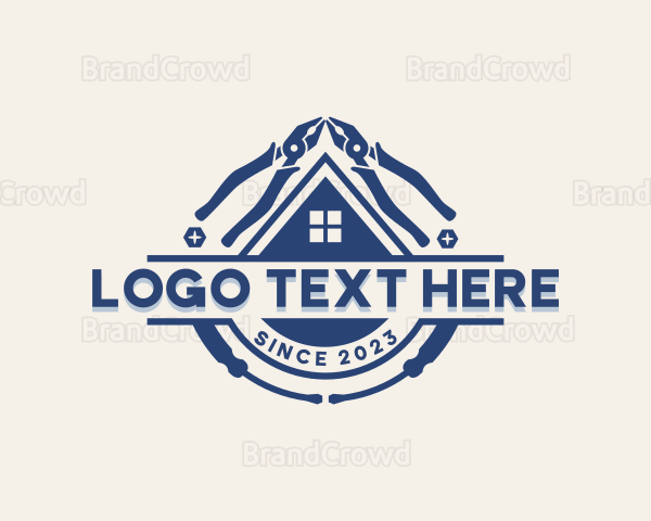 Handyman Repair Tools Logo