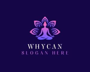 Lotus Yoga Zen Logo