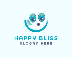 Happy Dental Toothpaste  logo design