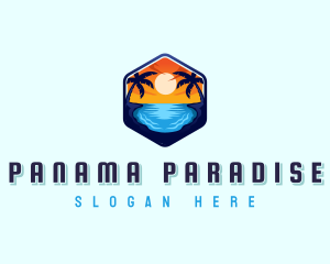 Beach Resort Getaway logo design