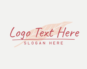 Vlogger - Dainty Leaf Boutique logo design