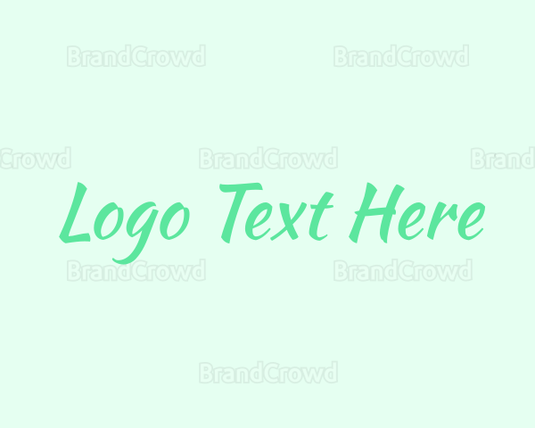 Generic Brushstroke Art Logo