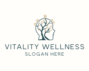 Human Tree Mental Wellness logo design