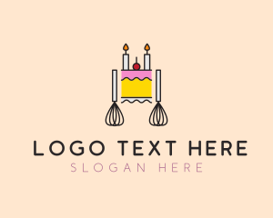 Confectionery - Pastry Cake Baking logo design