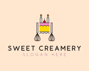 Pastry Cake Baking logo design