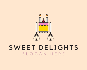 Pastry Cake Baking logo design