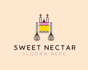 Pastry Cake Baking logo design