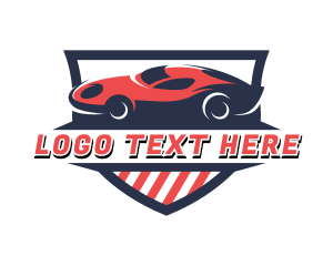 Car - Automobile Racecar Vehicle logo design