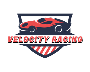 Automobile Racecar Vehicle logo design