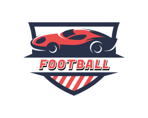 Vehicle - Automobile Racecar Vehicle logo design