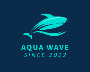 Oceanic - Shark Ocean Aquarium logo design