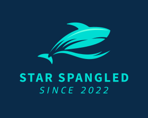 Shark Ocean Aquarium logo design