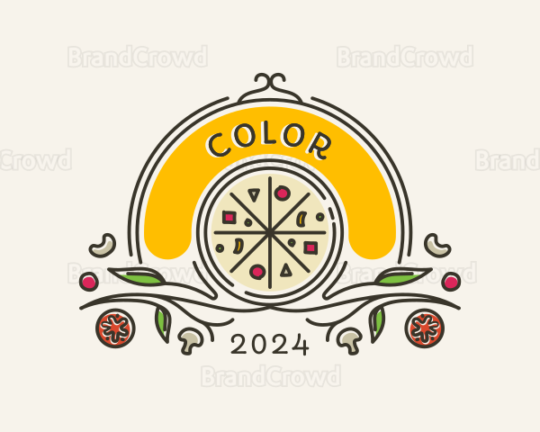 Pizza Food Pizzeria Logo