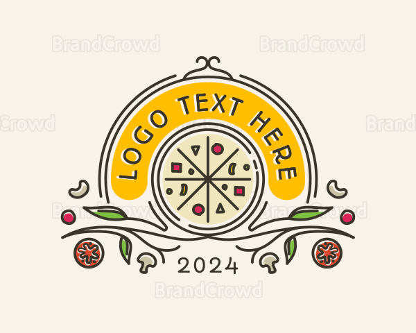 Pizza Food Pizzeria Logo