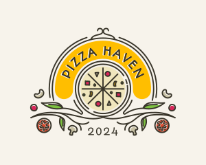 Pizzeria - Pizza Food Pizzeria logo design
