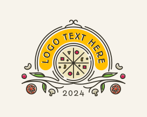 Gourmet - Pizza Food Pizzeria logo design