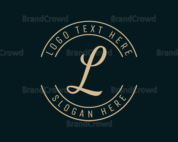 Premium Gold Luxury Logo