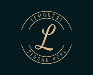 Lettermark - Premium Gold Luxury logo design