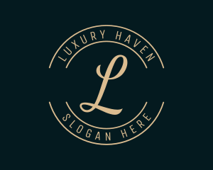 Premium Gold Luxury logo design